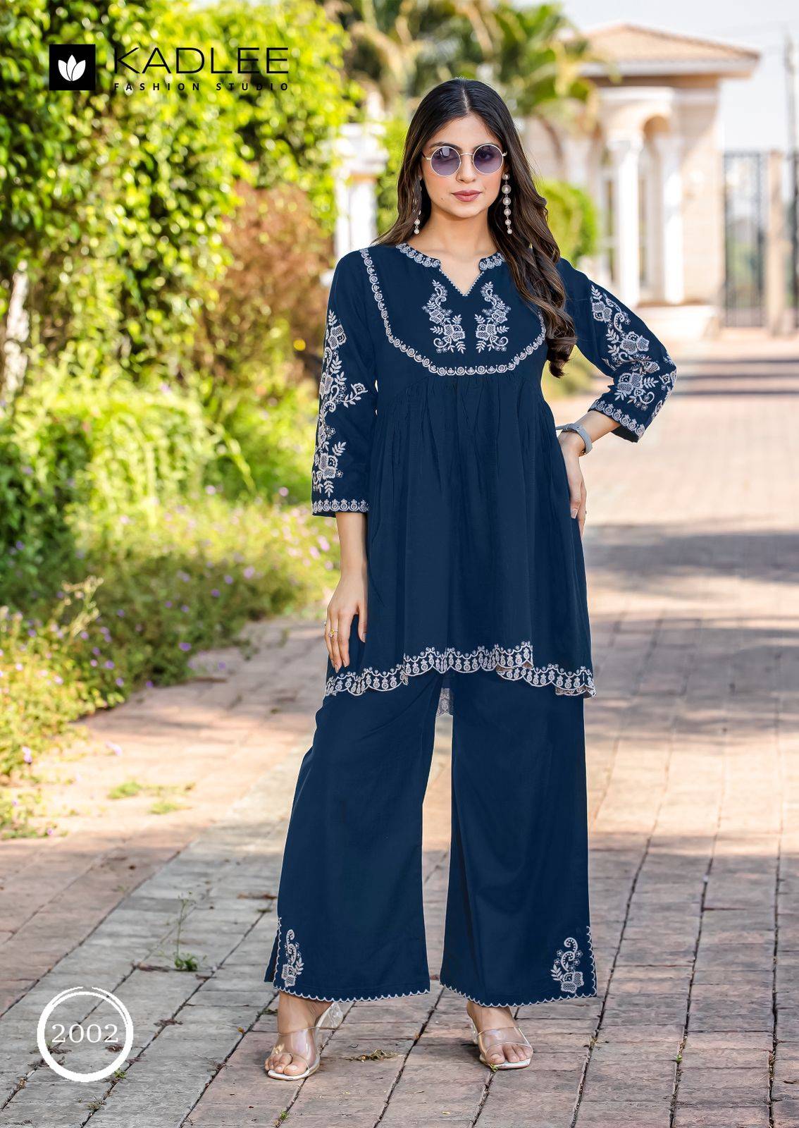 Helisha By KADLEE 2001 To 2004 Series Beautiful Festive Suits Colourful Rayon Twill Co-ord sets At Wholesale Price